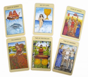 Tarot Cards from the Mythic Tarot Deck